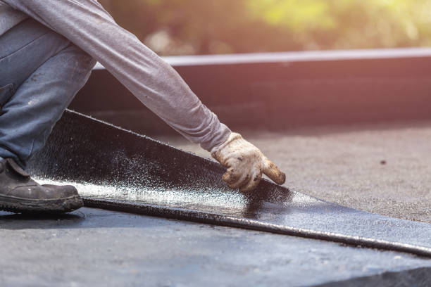 Professional Interior Drainage System technician working in Crestwood, KY